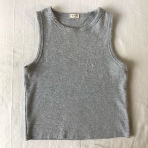 BRANDY MELVILLE grey tanktop
